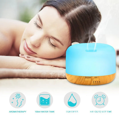 Ultrasonic Aroma Diffuser & Air Humidifie