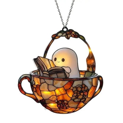 SpookyView Panels: Durable Acrylic Hanging Décor for Halloween Windows