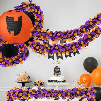 Halloween Pumpkin Ghost Bat Garland