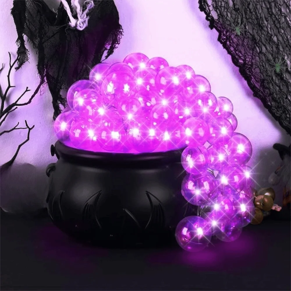 Mystic Bubble Cauldron: Light-Up Witch Bowl with Remote & Candy Jar Function