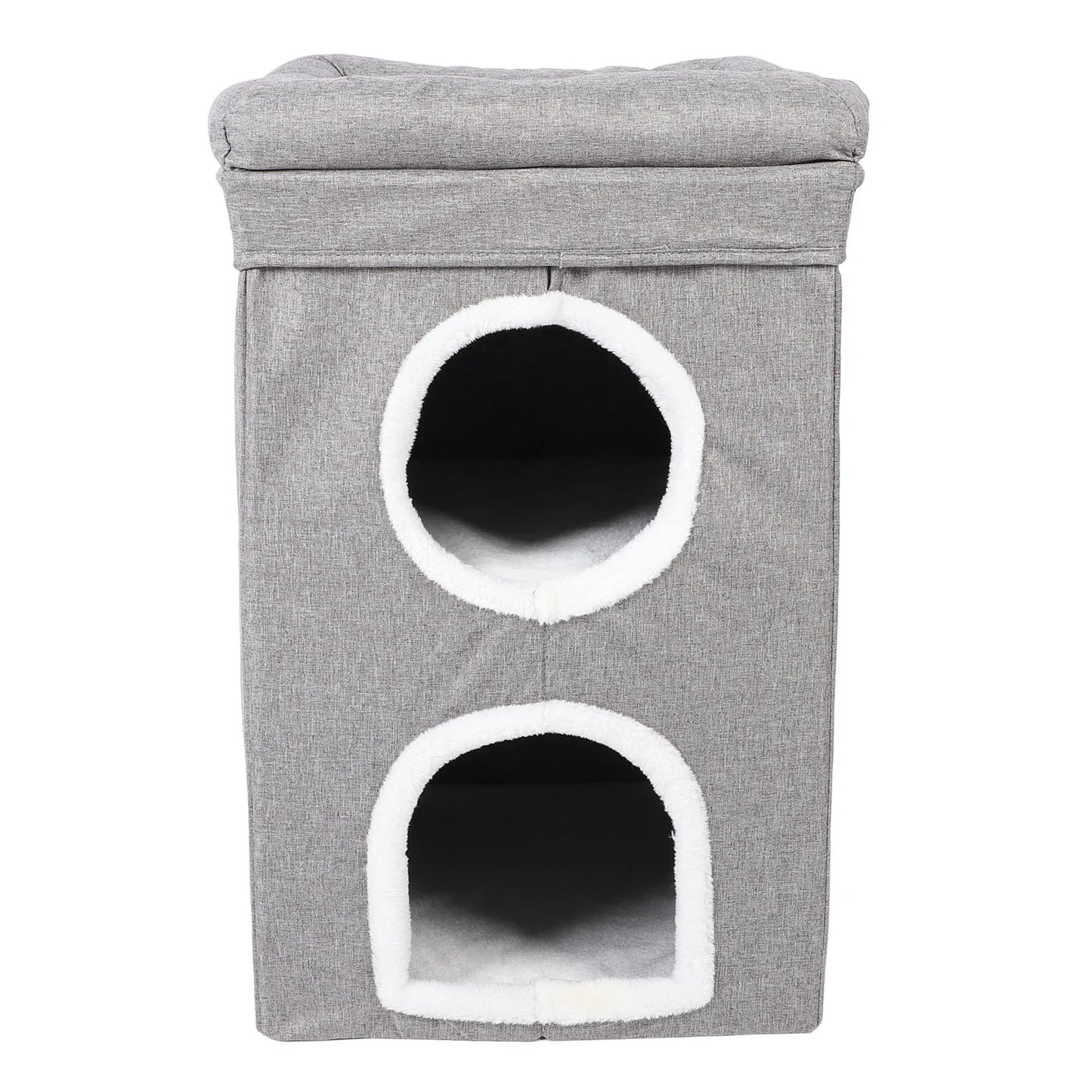 Foldable 3-Tier Cat House