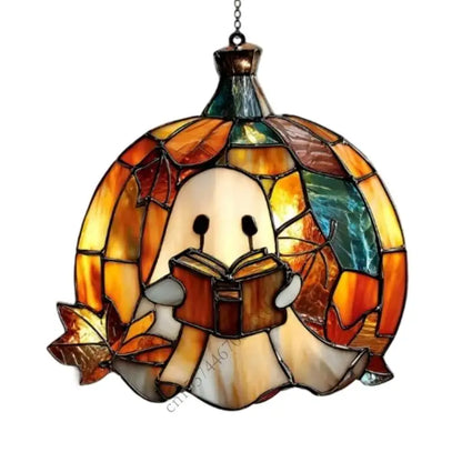 SpookyView Panels: Durable Acrylic Hanging Décor for Halloween Windows