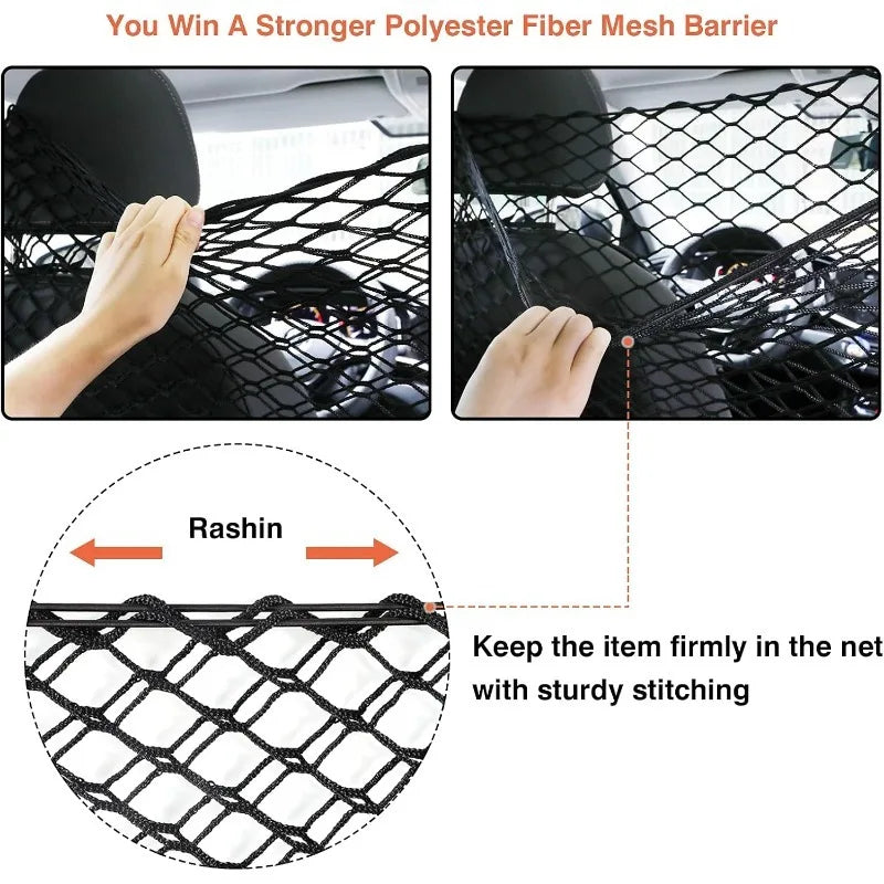 Car Trunk Pet Safety Net