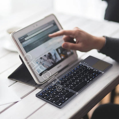 Portable Wireless Keyboard with Touchpad