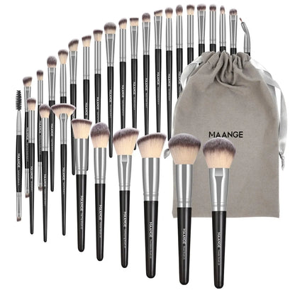 30-Piece Professional Makeup Brush Set