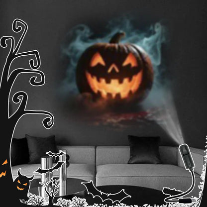 Phantom Glow 360: Halloween Room & Garden LED Projection Light