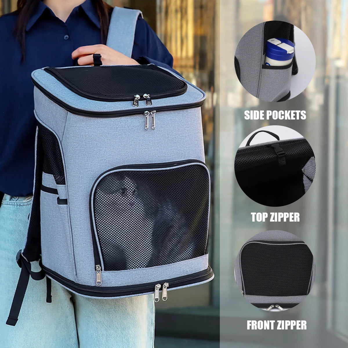 FurVoyager™ Portable Pet Rucksac
