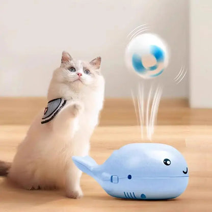 Interactive Cat Toy with Floating Ball