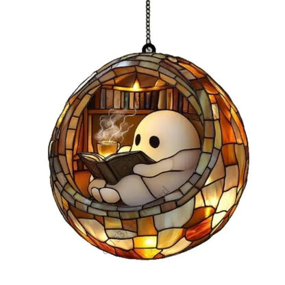 SpookyView Panels: Durable Acrylic Hanging Décor for Halloween Windows