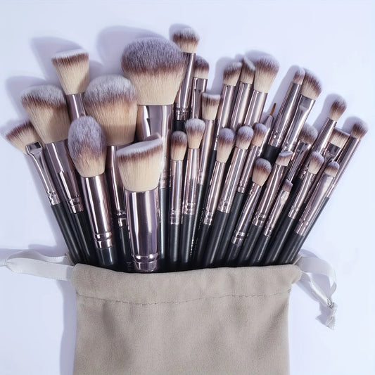 30-Piece Professional Makeup Brush Set