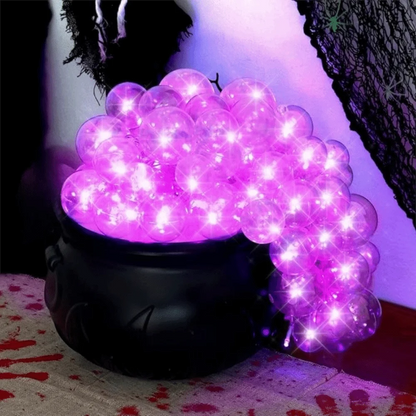 Mystic Bubble Cauldron: Light-Up Witch Bowl with Remote & Candy Jar Function