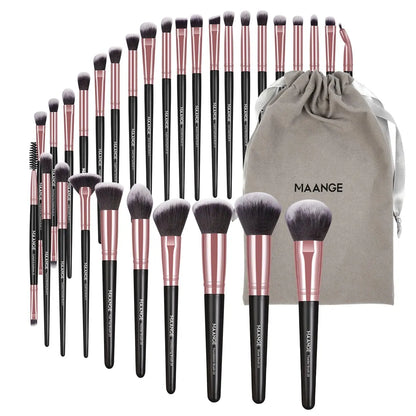 30-Piece Professional Makeup Brush Set