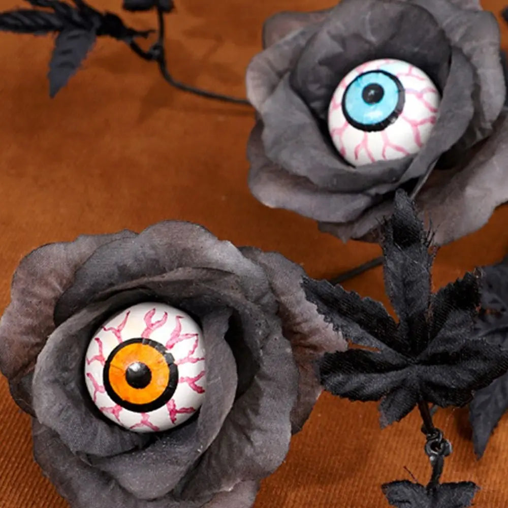 Midnight Harvest: Black Maple & Pumpkin Stems for DIY Halloween Décor