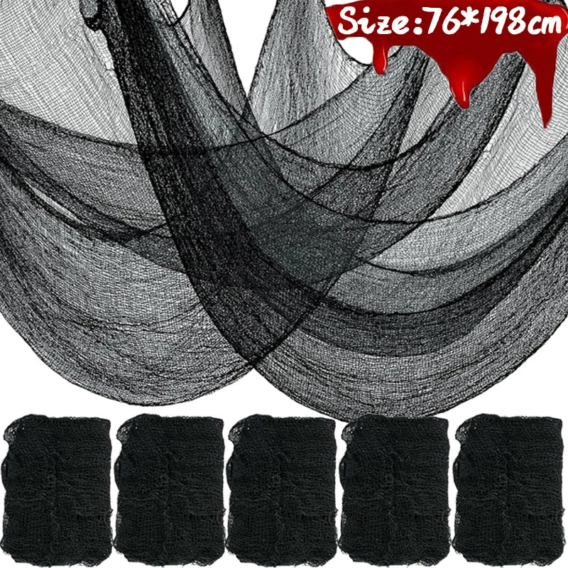 Terror Stain Sheets: 2–20M Bloody Hanging Decoration for Stairs & Rooms